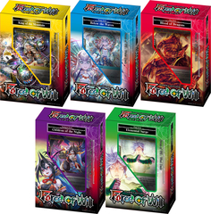 Force of Will Set of 5 New Legends Starter Decks